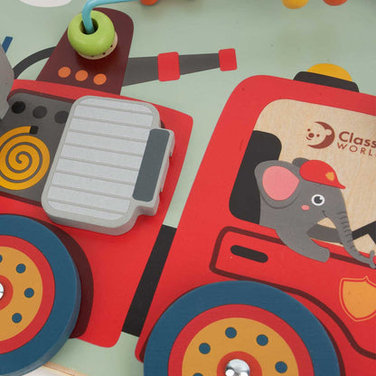 Classic World Fire Engine Busy Board