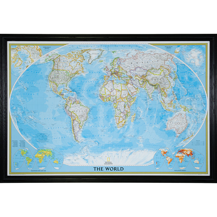 Classic World Push Pin Map – Wiltshire 440 Black