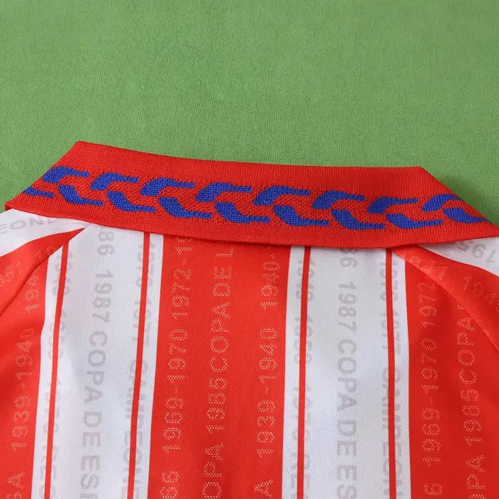 Club Atlético de Madrid Home Retro Fan Version 95/96 Season Jersey