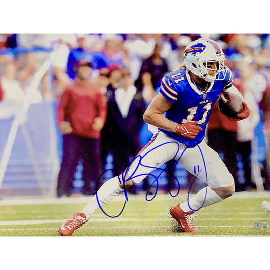 Cole Beasley Signed Juke 16x20 Photo Signed Photos TSE Buffalo