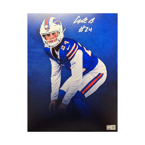 Cole Bishop Signed Buffalo Bills 2024 Rookie Photoshoot Photo Signed Photos TSE Buffalo