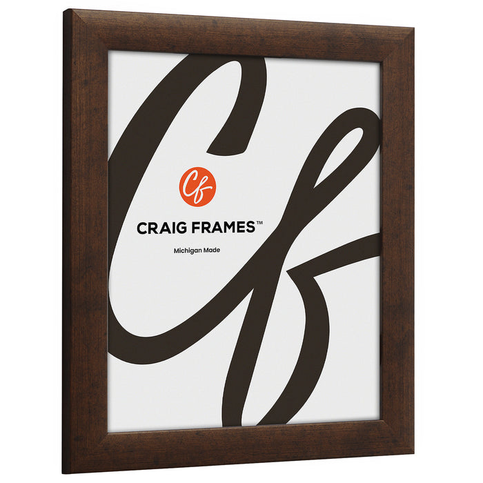 Contemporary 1", Rustic Copper Picture Frames - 2 Piece Set