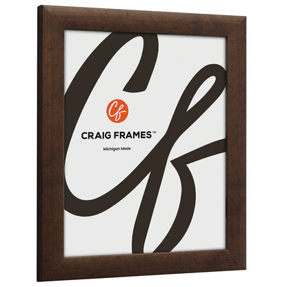 Contemporary 1", Rustic Copper Picture Frames - 2 Piece Set