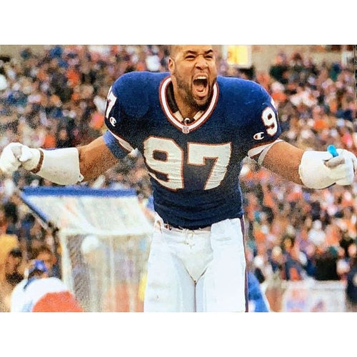 Cornelius Bennett Celebrating Unsigned Licensed 8x10 Photo Unsigned Photos TSE Buffalo