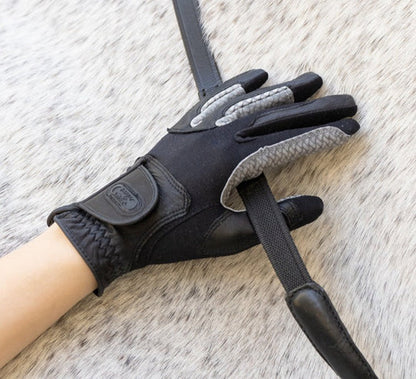 Correct Connect Oil-Tac Coppertech Leather Premium Riding Glove