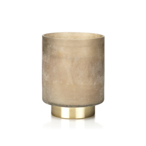 Taupe Cortina Tobacco Flower Scented Candle