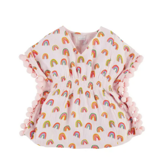 TODDLER RAINBOW COVER-UP
