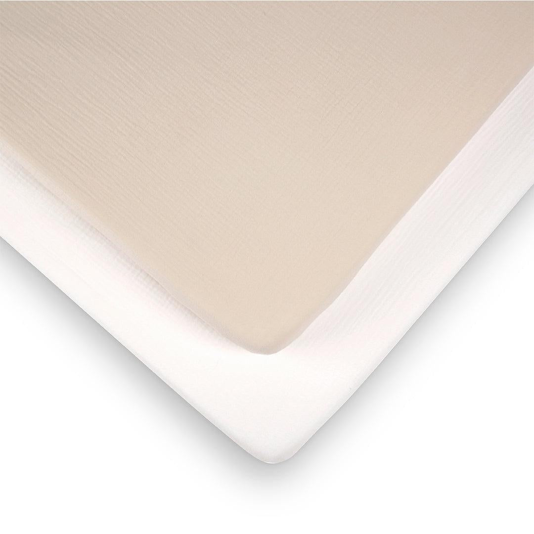 CuddleCo 4pc Cot Bed Bedding Set - Cashmere Waffle