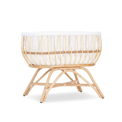 CuddleCo Aria Crib - Rattan
