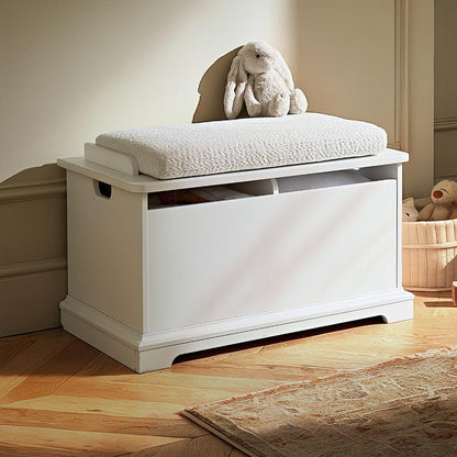 CuddleCo Storage Box Cushion - Off-White