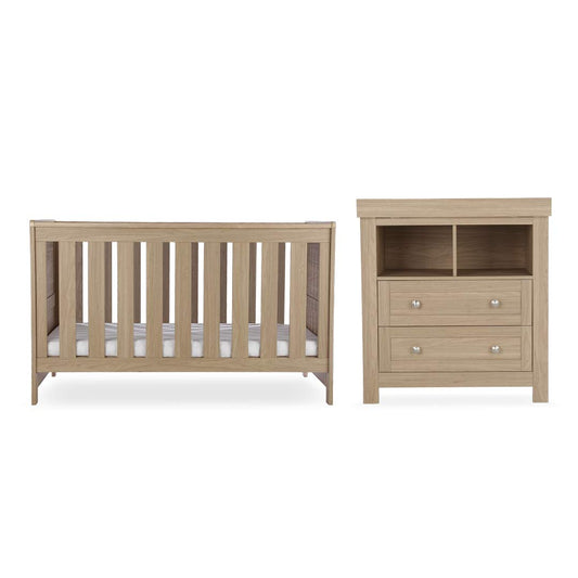 CuddleCo Burford 2pc Set - Oak