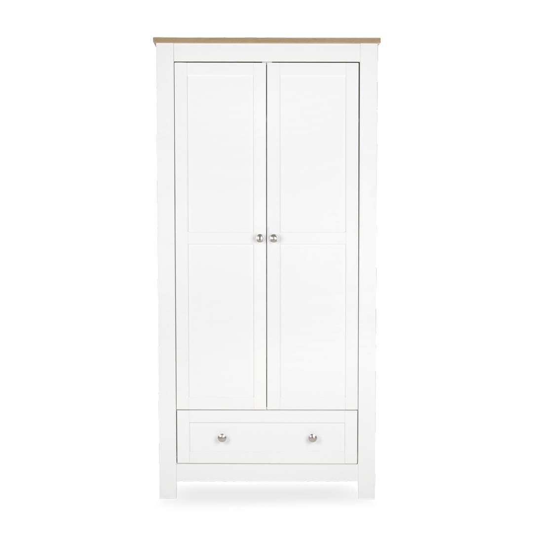 CuddleCo Burford Wardrobe - White/Oak