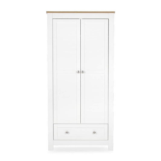 CuddleCo Burford Wardrobe - White/Oak