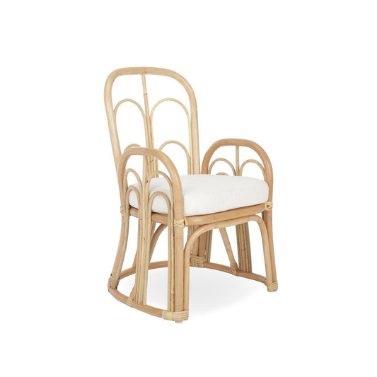 CuddleCo Aria Wave Toddler Chair - Rattan