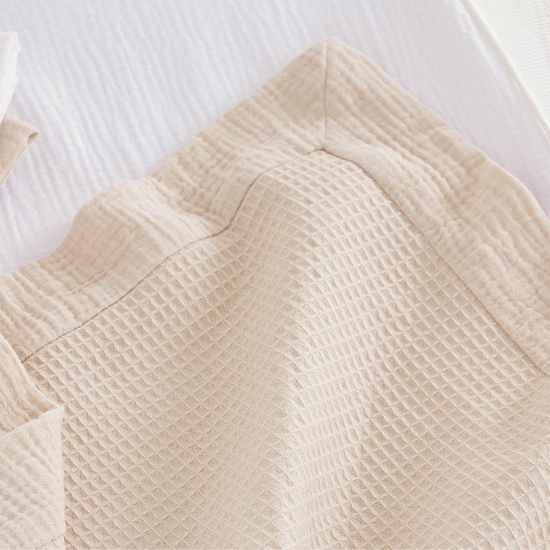 CuddleCo Universal Crib/ Co Sleeper Bedding Set - Cashmere Waffle
