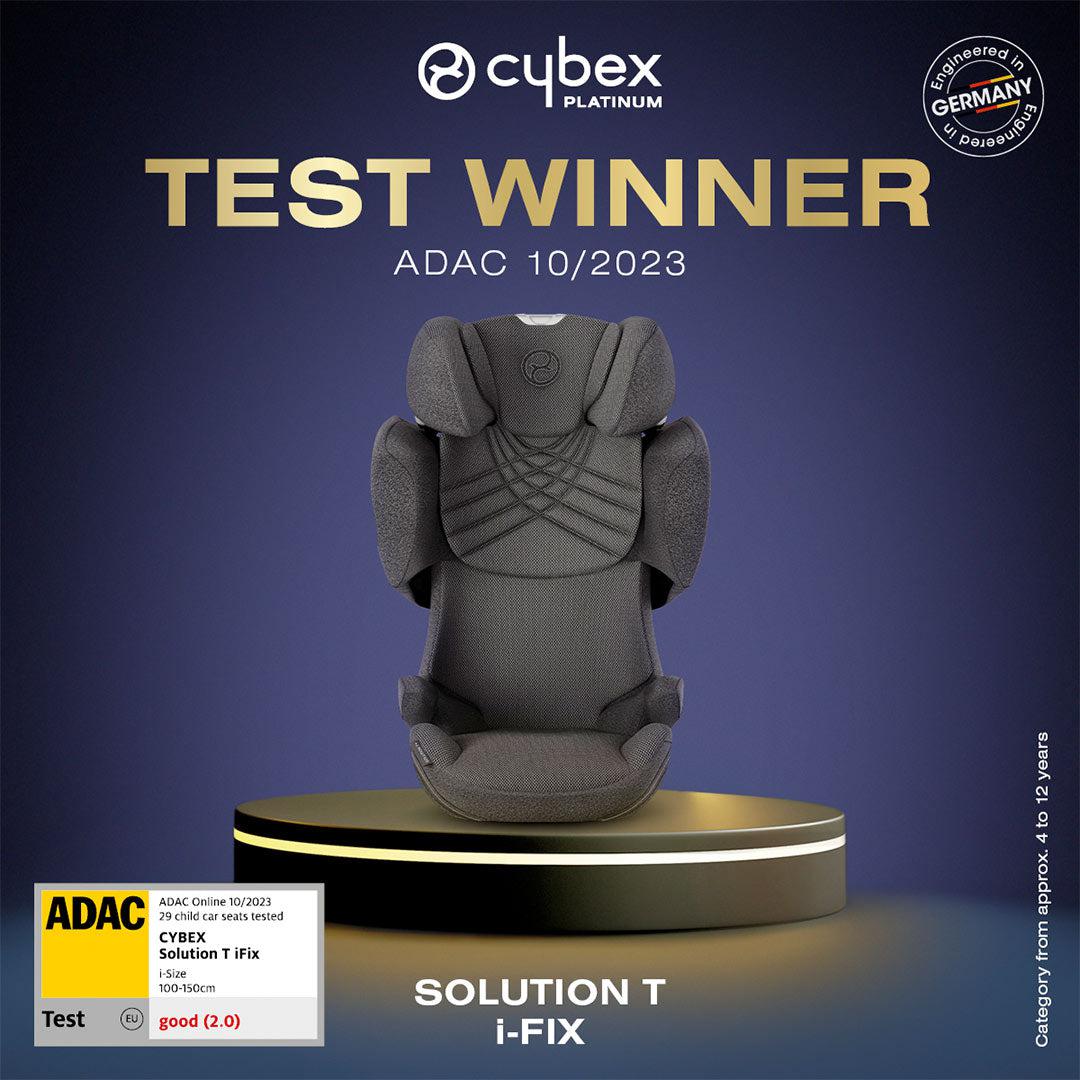 CYBEX Solution T i-Fix Car Seat - Sepia Black