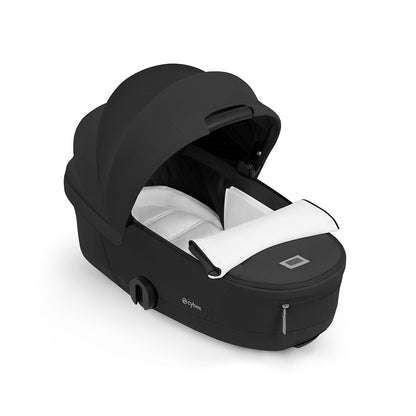 CYBEX Coya Comfort Compact Stroller & Carrycot - Sepia Black/Rose Gold