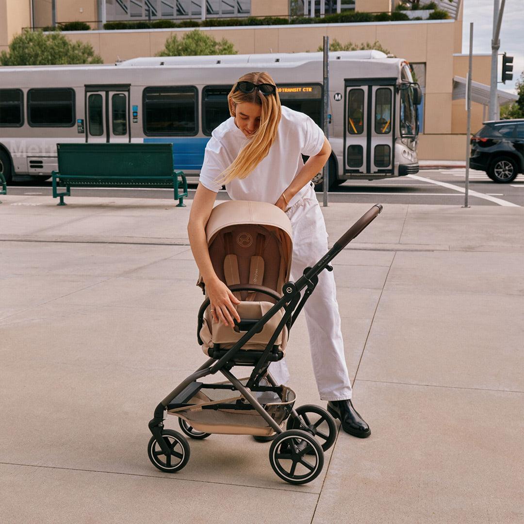 Cybex Eezy S Twist+ 2 Pushchair - 2026 - Dune Grey
