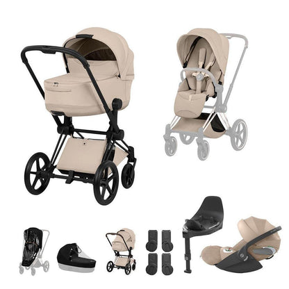 CYBEX PRIAM Fold Cot Travel System Bundle - Style