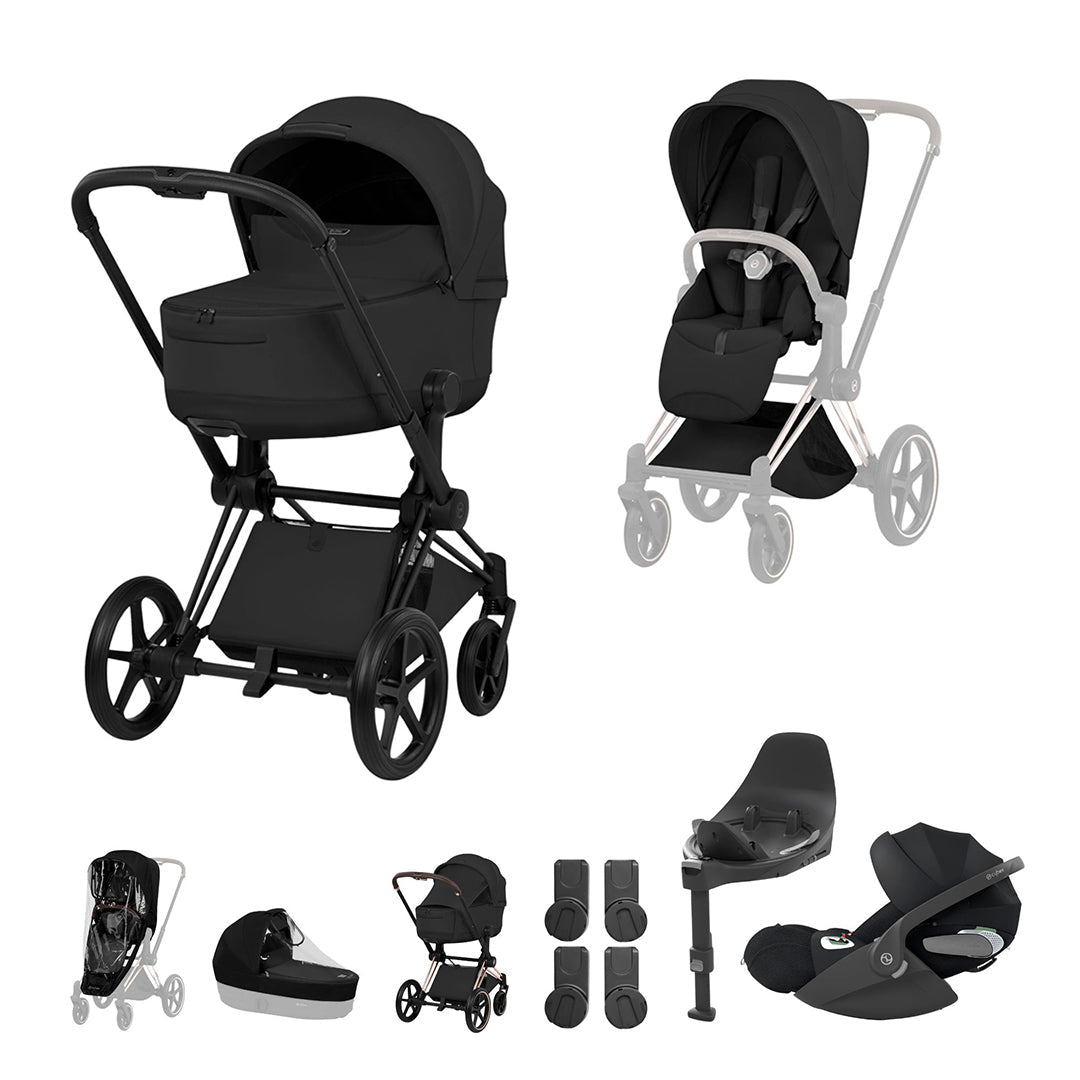 CYBEX PRIAM Fold Cot Travel System Bundle - Style