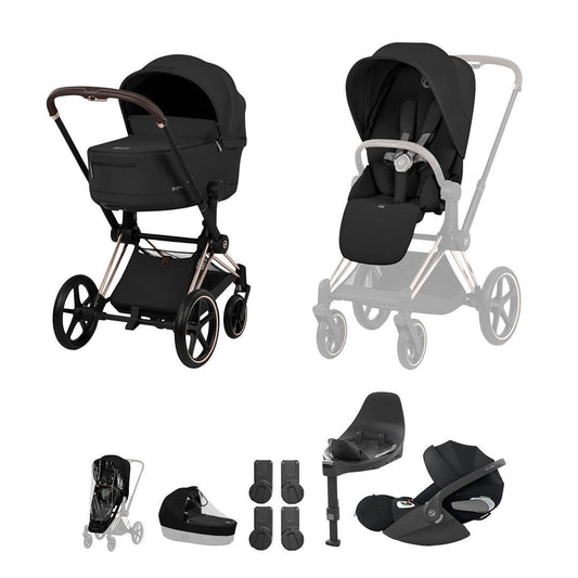 CYBEX PRIAM Fold Cot Travel System Bundle - Comfort