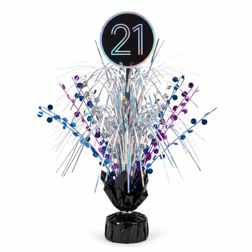 "Finally 21" Birthday Centerpiece Spray