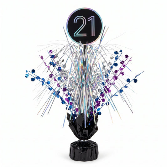 "Finally 21" Birthday Centerpiece Spray