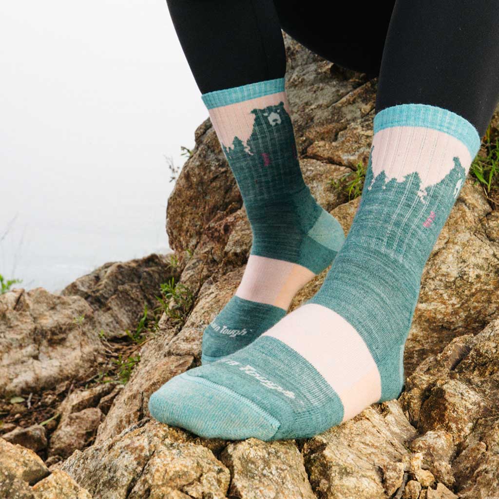 Bear Town Micro Crew Lightweight | Cushion | Women's