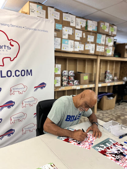 Darryl Talley Signed Ready in Stance Photo