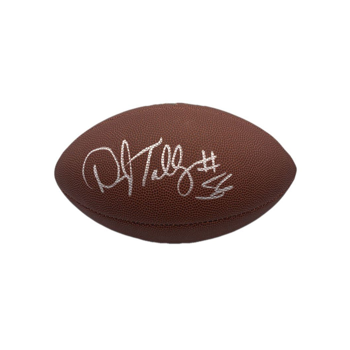 Darryl Talley Signed Buffalo Bills Replica Football Signed Footballs TSE Buffalo