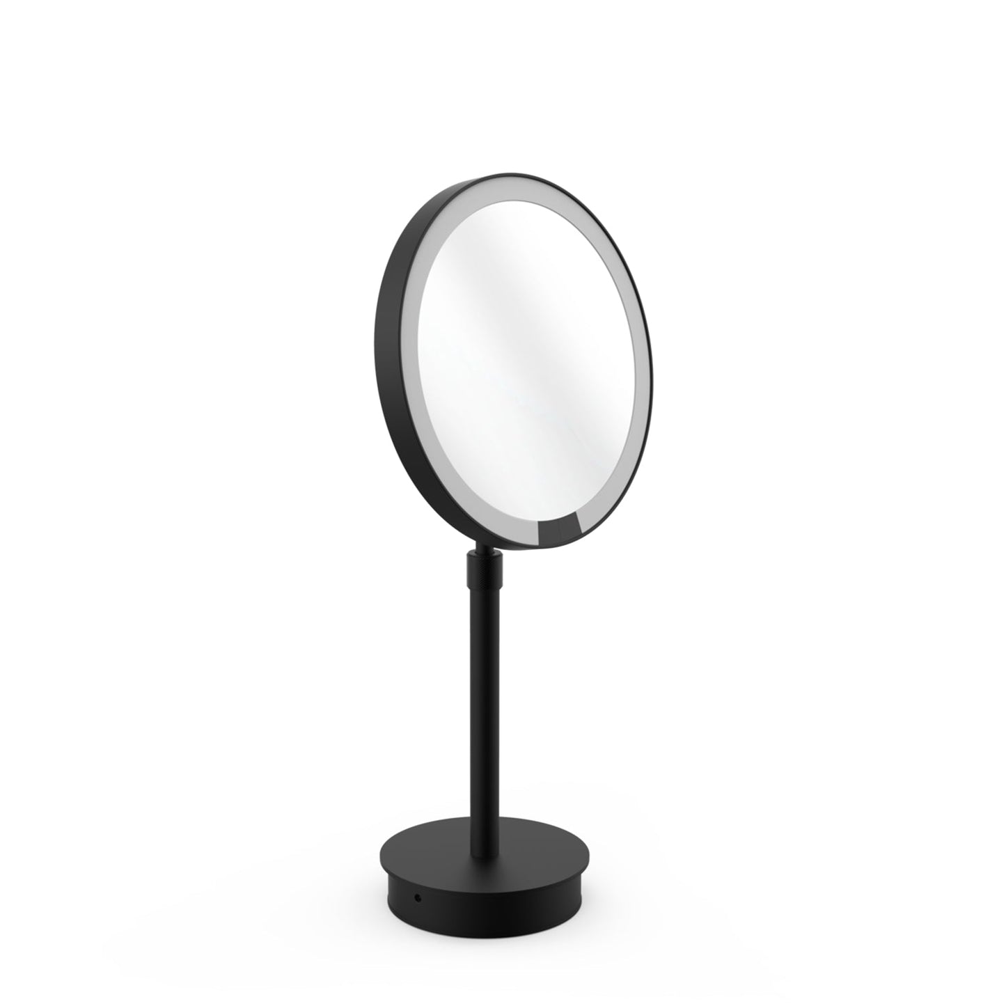 decor walther | BASIC series | illuminated table mirror | matte black 5x magnification - SO