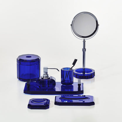 decor walther | KRISTALL collection | soap dispenser | capri blue + chrome