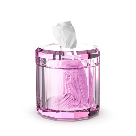 decor walther | KRISTALL collection | tissue box | pink