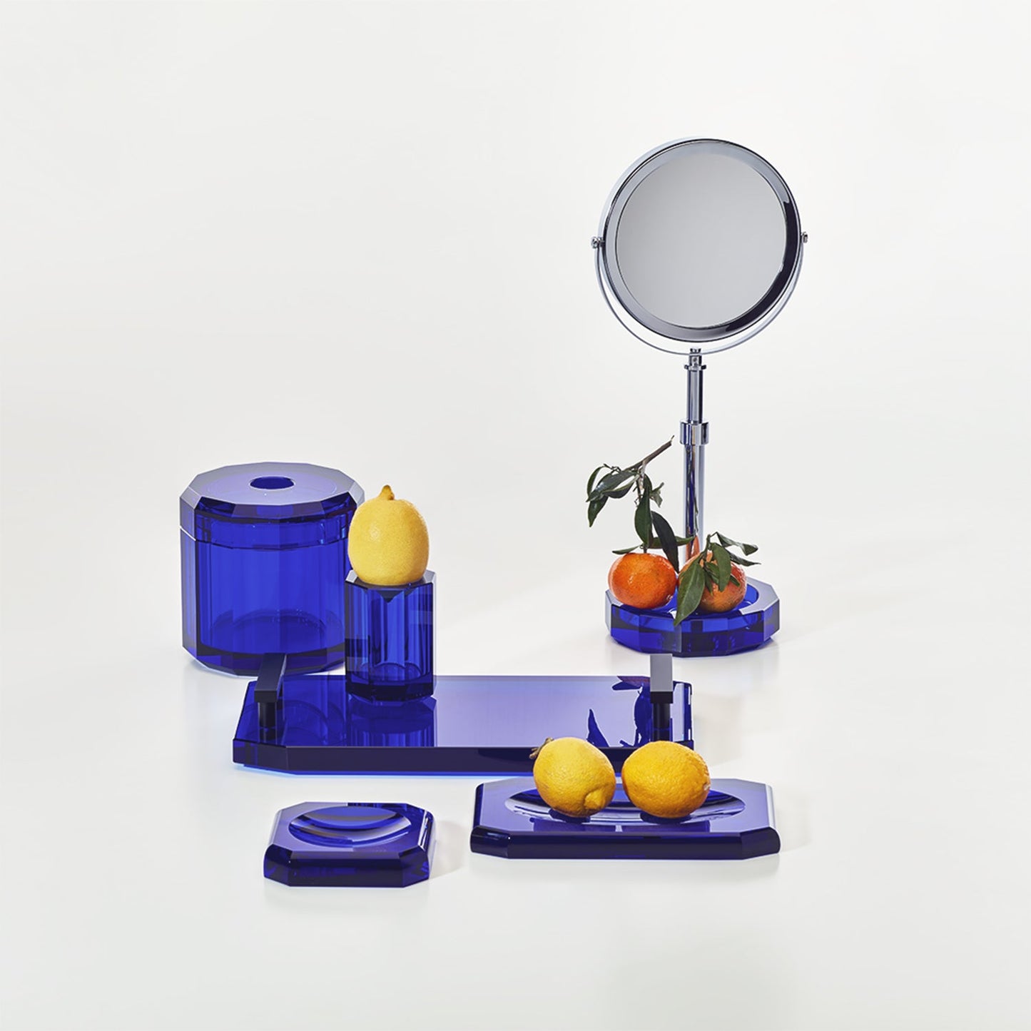 decor walther | KRISTALL collection | crystal tumbler | capri blue