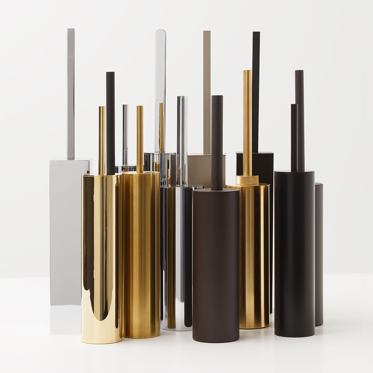 decor walther | MIKADO series | toilet brush | matte copper