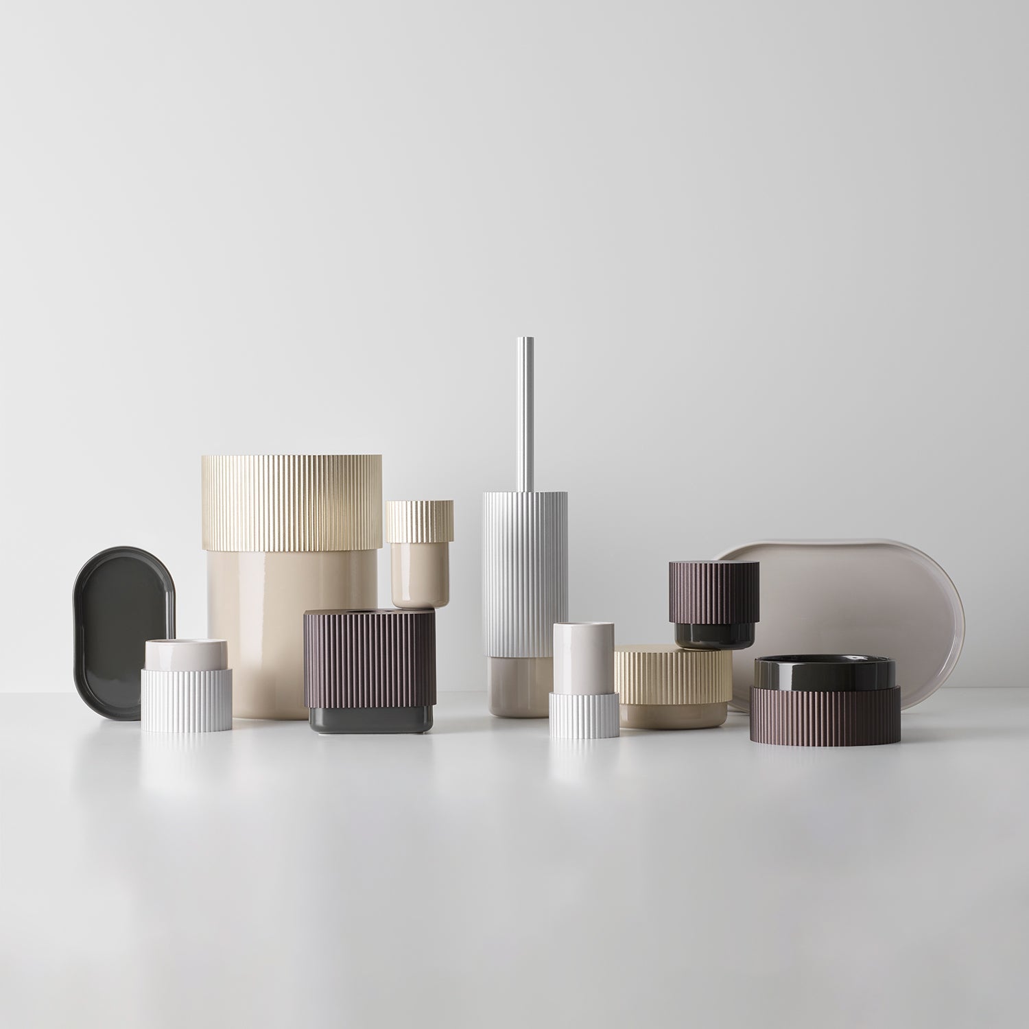 decor walther | OF.LINE series | multi purpose box large | champagne + shell