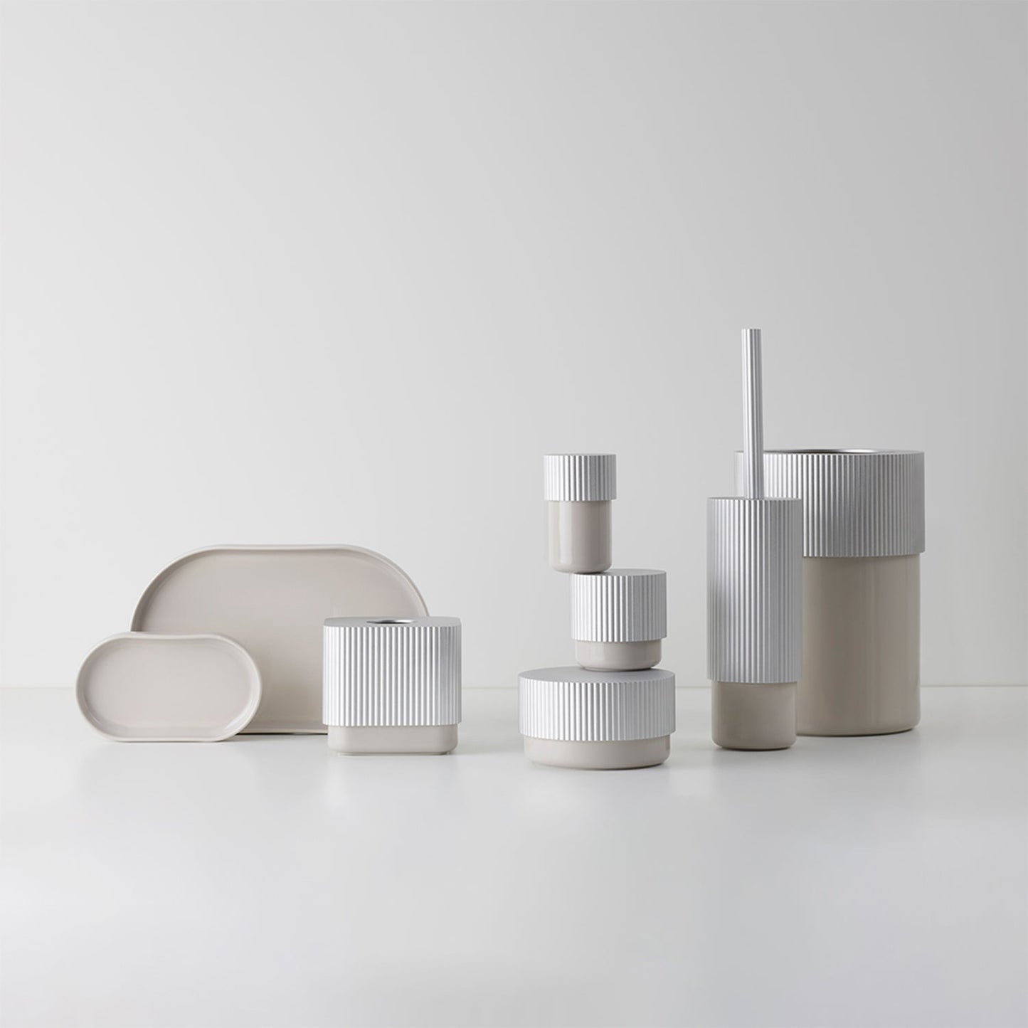 decor walther | OF.LINE series | tissue box | aqua + shell