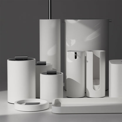 decor walther | STONE series | tab tray | matte white
