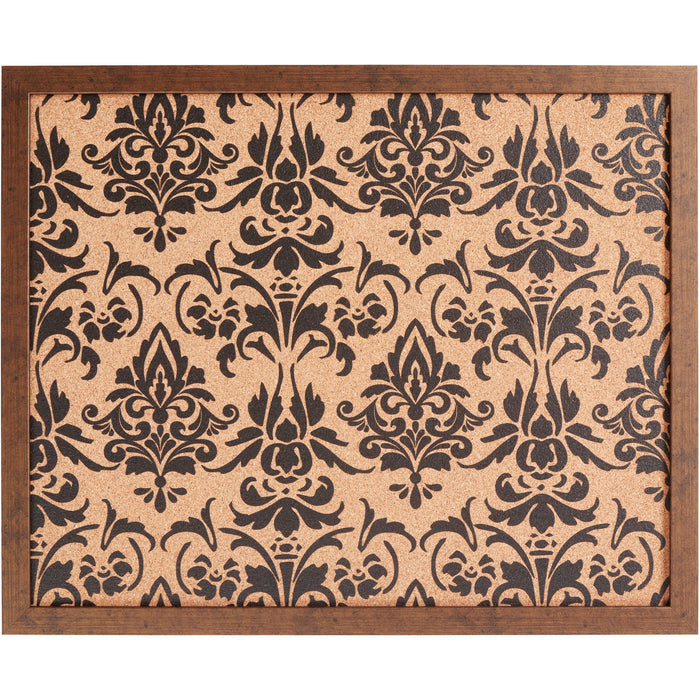 Decorative Fleur de Lis Cork Bulletin – Essentials Rustic Copper