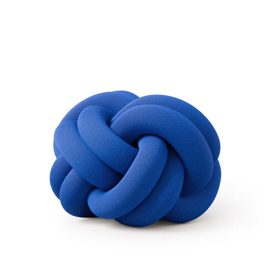 design house stockholm | knot cushion | klein blue