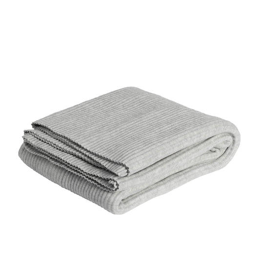design house stockholm | pleece throw | light grey