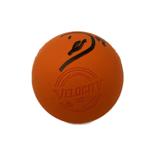 Buffalo Bandits Dhane Smith Signed Orange Lacrosse Ball Signed Lacrosse Balls TSE Buffalo