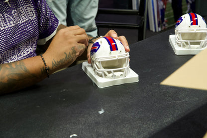 Dion Dawkins Signed Buffalo Bills 2021 Speed Mini Helmet