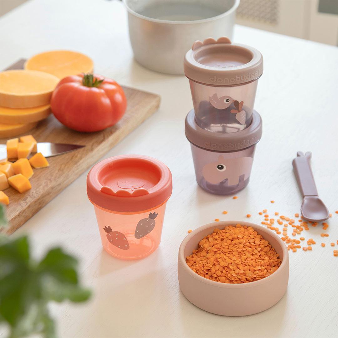 Done by Deer Baby Food Container - 3 Pack - Powder - Pack Ozzo