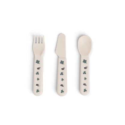 Done By Deer Foodie Cutlery Set - Tiny Farm Sand