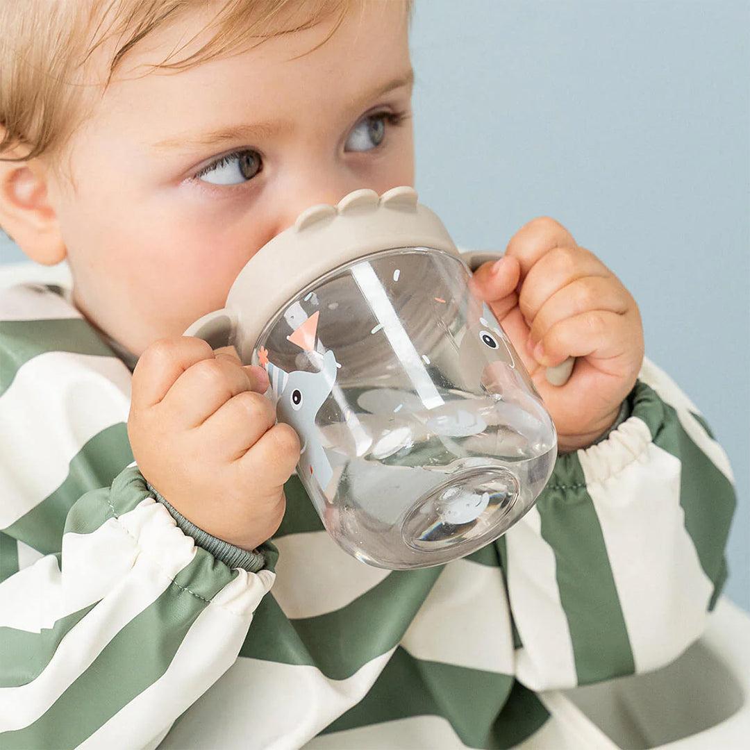 Done by Deer Learning Spout Cup - Tiny Farm Blue