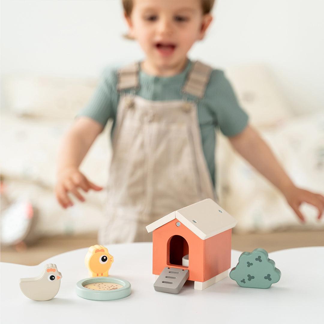Done by Deer Tiny Farm Play Set - Clucky