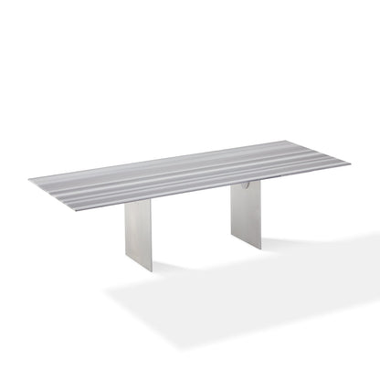 draenert | atlas table | extendable + pivotable | dreaming green stone 160/230x92cm