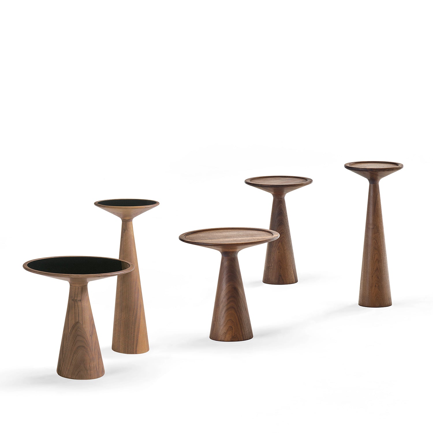 draenert | figura side table | american walnut 29x42cm