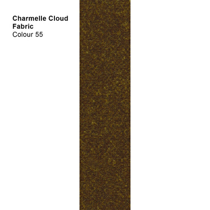 draenert | dexter chair | swivel base | black leather + charmelle cloud 55